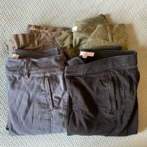4T Loft & Gap Khakis